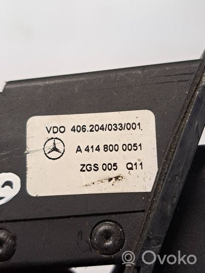 Mercedes-Benz Vaneo W414 Motorino del tappo del serbatoio del carburante A4148000051