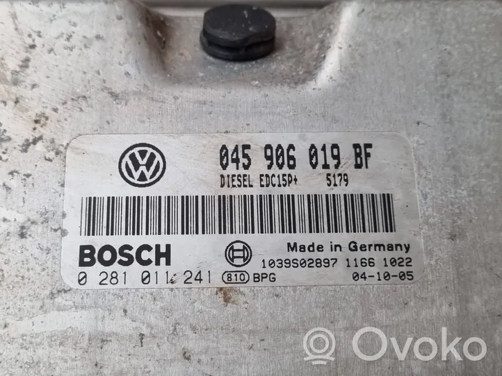 Volkswagen Polo Calculateur moteur ECU 045906019BF