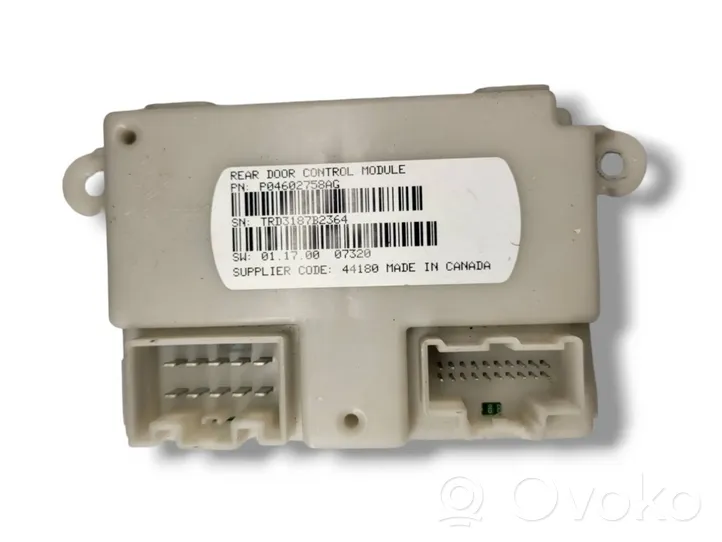 Chrysler Voyager Unité de commande module de porte P04602758AG