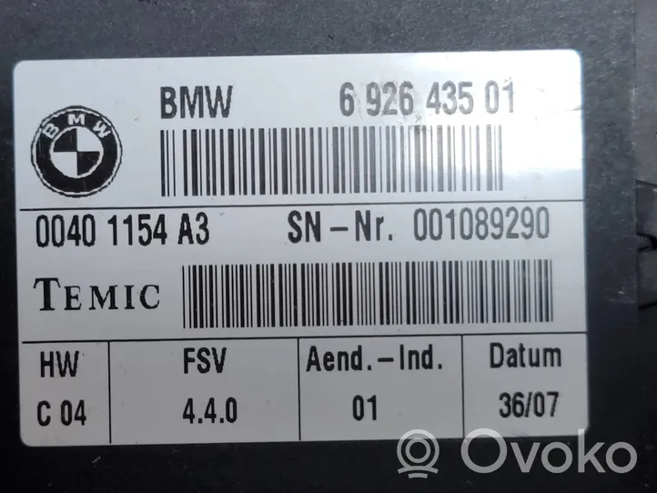 BMW X5 E70 Module de commande de siège 6926435