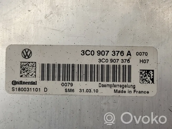 Volkswagen PASSAT B7 Sterownik / Moduł zawieszenia pneumatycznego 3C0907376A