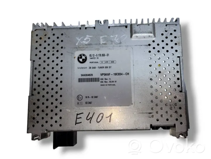 BMW X5 E70 Moduł / Sterownik Bluetooth 9176958