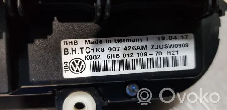 Volkswagen Caddy Ilmastoinnin ohjainlaite/moduuli 1K8907426AM