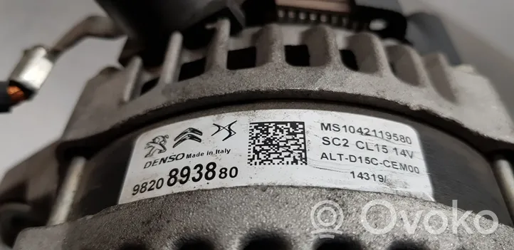 Peugeot 3008 II Alternator 9820893880