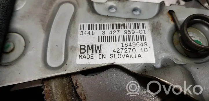 BMW X3 E83 Leva di rilascio del freno a mano 34413427959