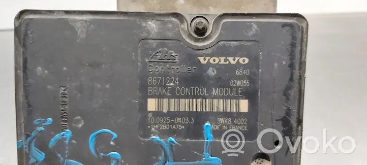 Volvo S60 ABS Pump 8619543