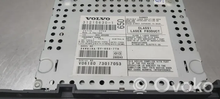 Volvo XC70 Moduł / Sterownik dziku audio HiFi 31215630