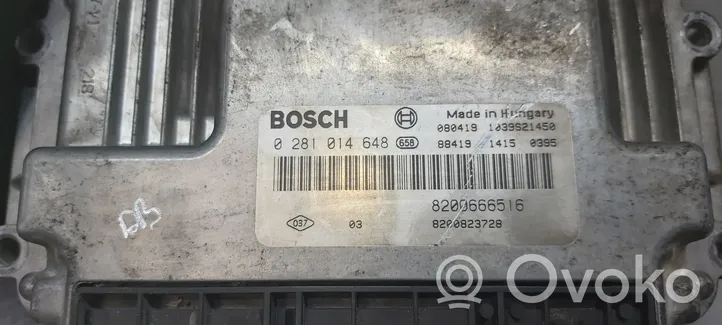 Opel Vivaro Calculateur moteur ECU 8200666516