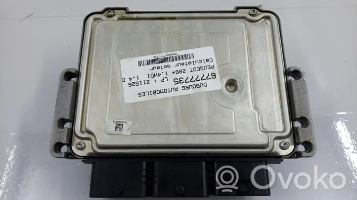 Peugeot 206+ Sterownik / Moduł ECU 1607697680