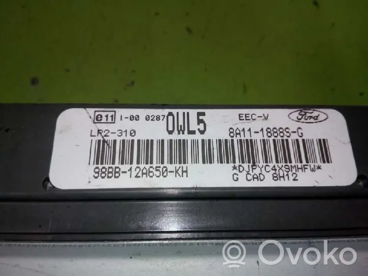 Ford Cougar Calculateur moteur ECU 98BB12A650KH