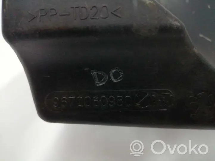 Peugeot 207 Scatola del filtro dell’aria 9672060980
