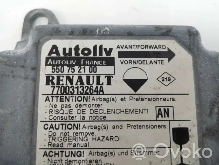 Renault Master II Module de contrôle airbag 7700313264A