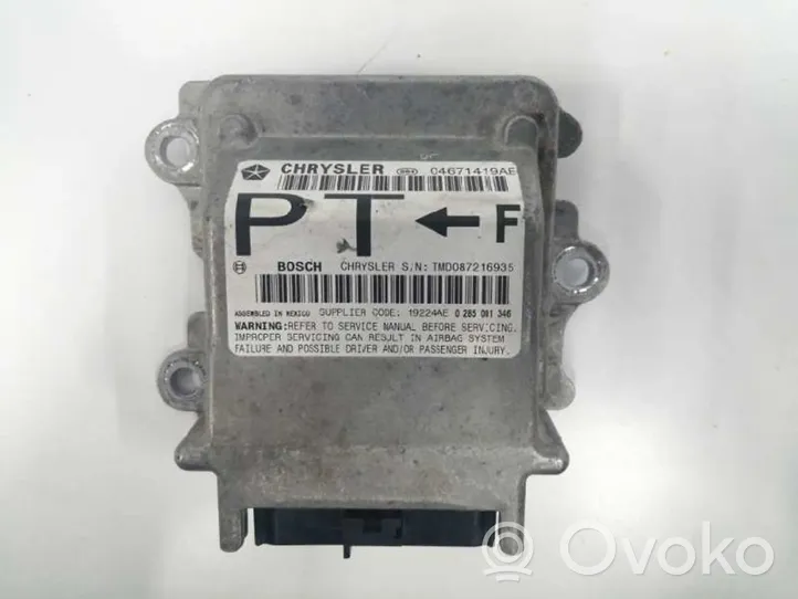 Chrysler PT Cruiser Airbag control unit/module 04671419AE