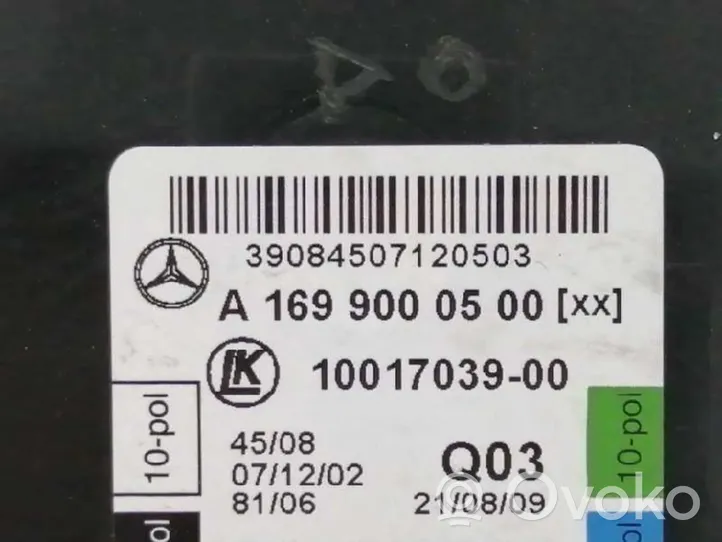 Mercedes-Benz A W169 Muut ohjainlaitteet/moduulit A1699000500