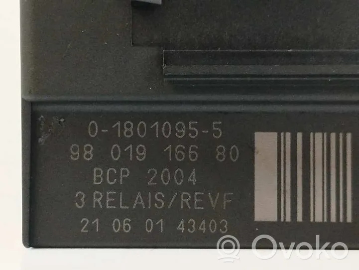 Citroen C4 II Picasso Relais de bougie de préchauffage 9801916680