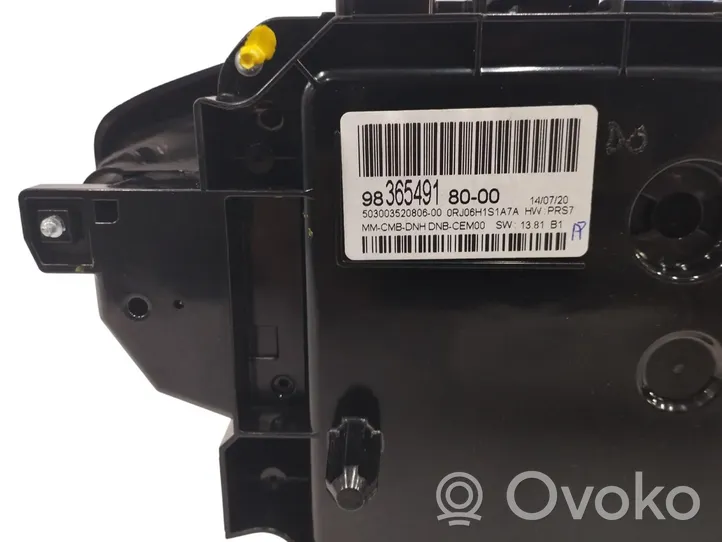 Peugeot 3008 II Tachimetro (quadro strumenti) 9836549180