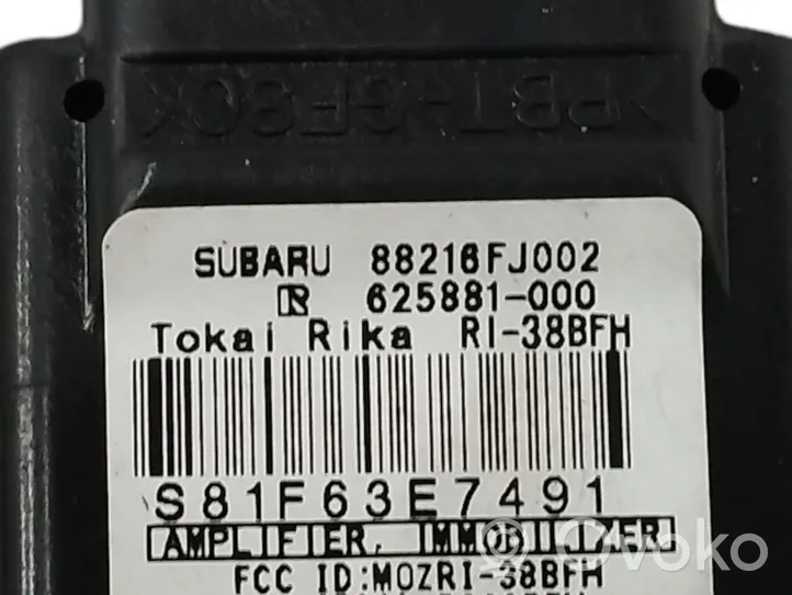 Subaru Forester SJ Ignition key card reader 88216FJ002