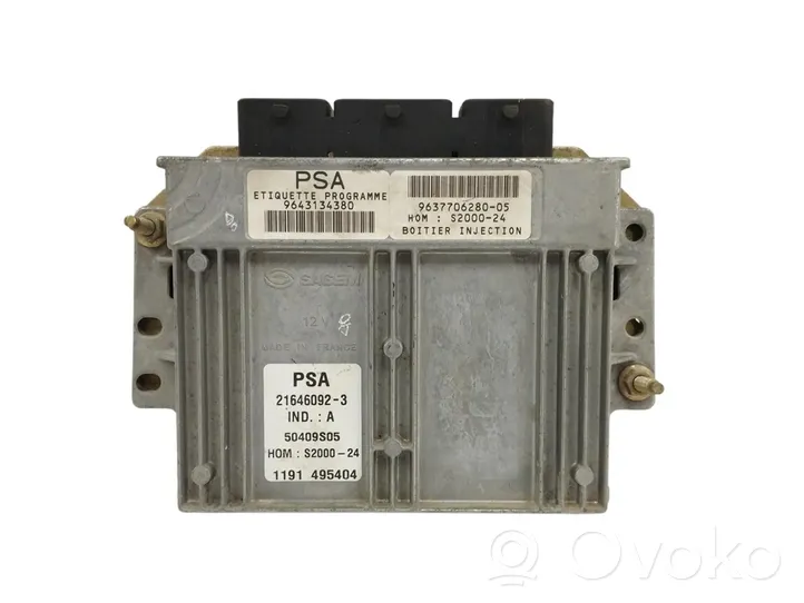 Citroen Berlingo Sterownik / Moduł ECU 9643134380