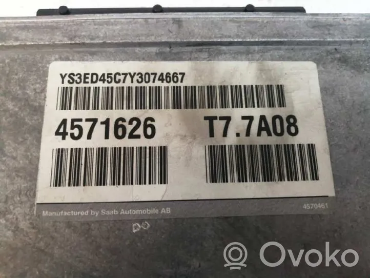 Saab 9-5 Calculateur moteur ECU 4571626