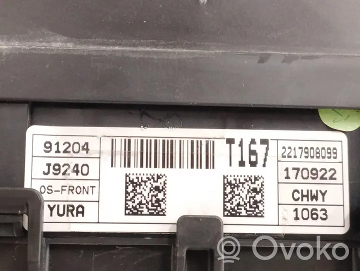 Hyundai Kona I Module de fusibles 91204J9240