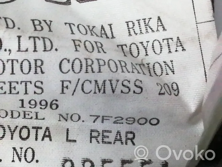 Toyota Paseo (EL54) II Pas bezpieczeństwa fotela tylnego 7F2900