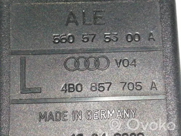 Audi A6 Allroad C5 Etuistuimen turvavyö 4B0857705A