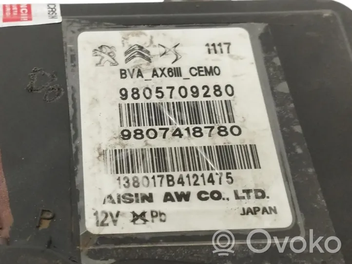 Citroen C4 II Picasso Module de contrôle de boîte de vitesses ECU 9805709280