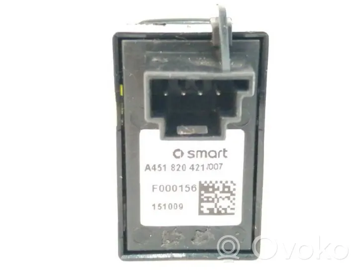 Smart ForTwo II Interrupteur commade lève-vitre A451820421