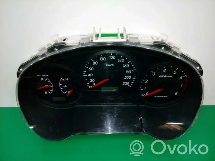 Subaru Impreza II Compteur de vitesse tableau de bord 0255034