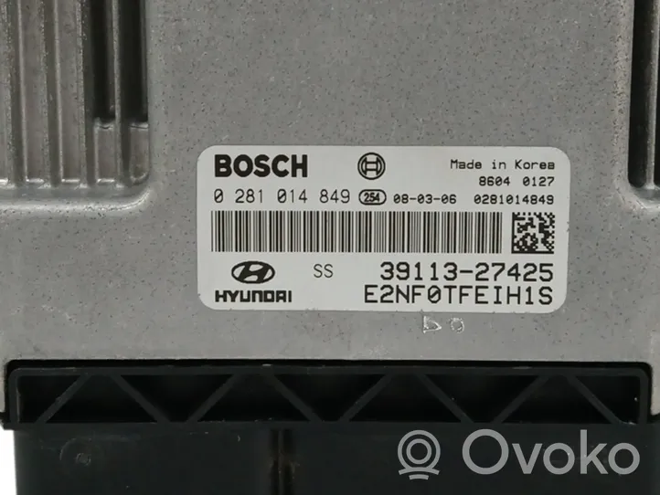 Hyundai Sonata Sterownik / Moduł ECU 3911327425