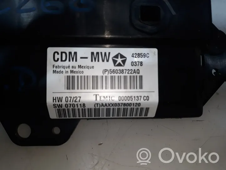 Chrysler 300 - 300C Moduł / Sterownik komfortu 56038722AQ