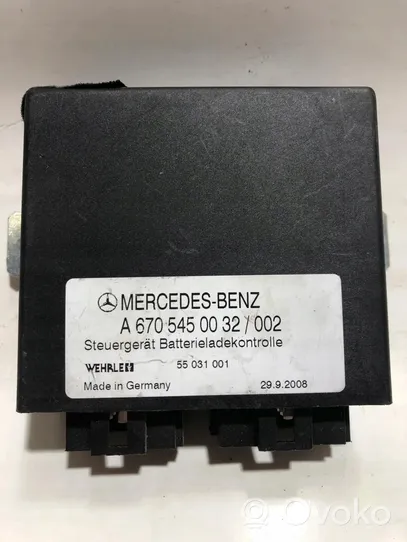 Mercedes-Benz Vario Muut ohjainlaitteet/moduulit A6705450032