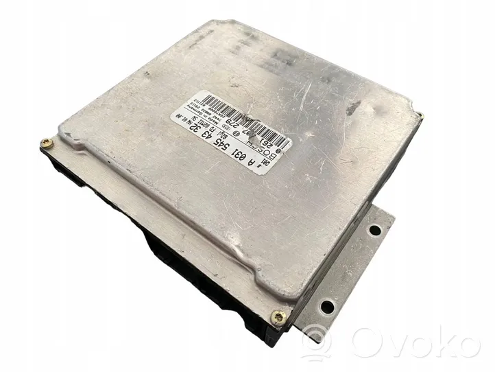 Mercedes-Benz ML W163 Unité de commande, module ECU de moteur A0315454332