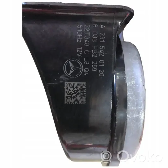 Mercedes-Benz SL R231 Signal sonore A2315420120