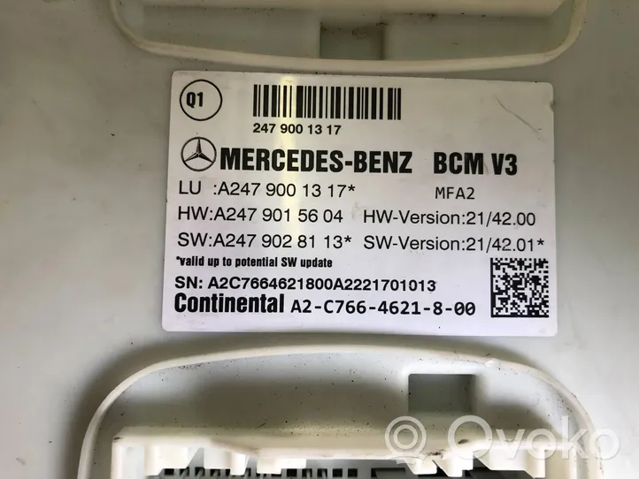 Mercedes-Benz A W176 Mukavuusmoduuli A2479001317