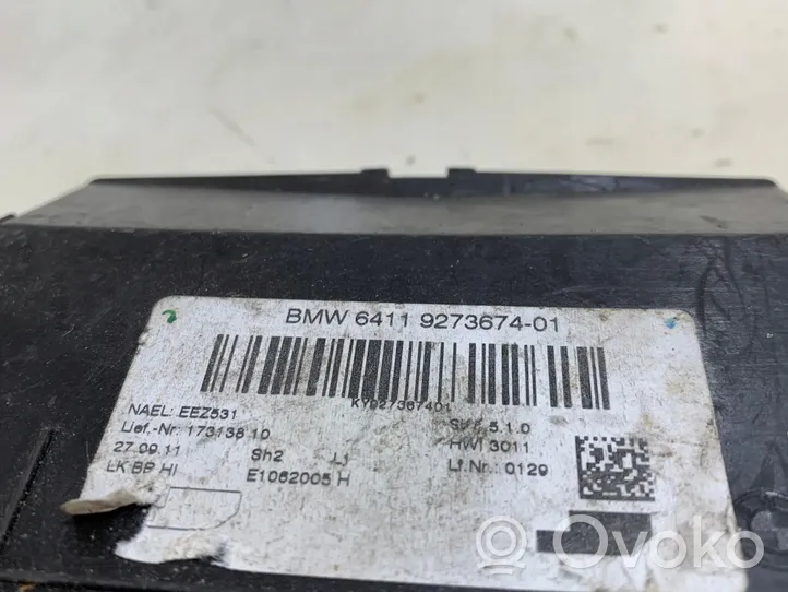 BMW 1 F20 F21 Kondicionieriaus valdymo blokas 9273674