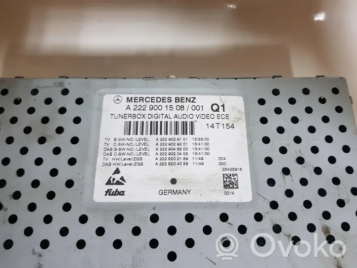 Mercedes-Benz S W222 Wzmacniacz audio A2229001508