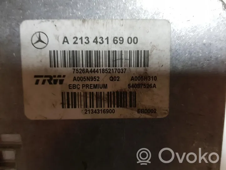 Mercedes-Benz E W124 ABS-pumppu A2134316900