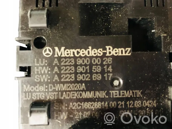 Mercedes-Benz S W223 Belaidžio įkrovimo modulis A2239000026
