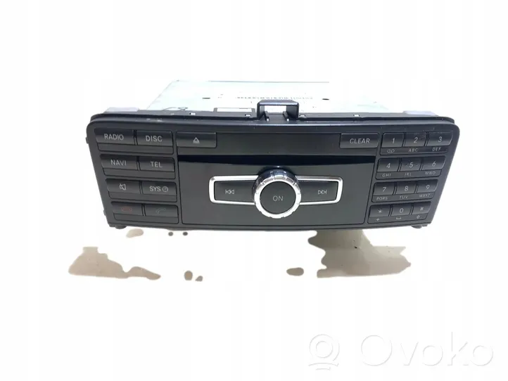 Mercedes-Benz SLK R172 Panel / Radioodtwarzacz CD/DVD/GPS A1729007203