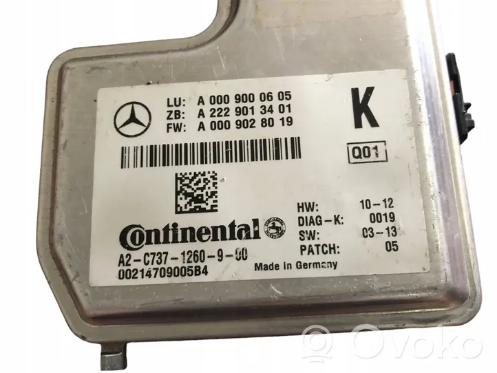 Mercedes-Benz S W222 Telecamera per parabrezza A0009000605