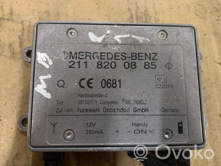 Mercedes-Benz C W203 Antenne Bluetooth 2118200885