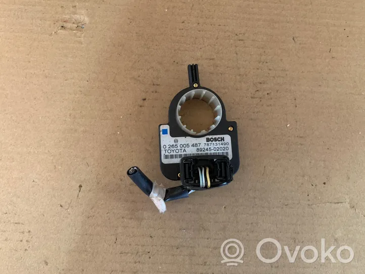 Toyota Avensis T250 Stūres stāvokļa (leņķa) sensors 8924502020