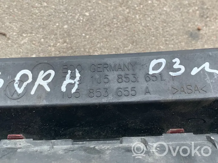 Volkswagen Bora Atrapa chłodnicy / Grill 1J5853655A