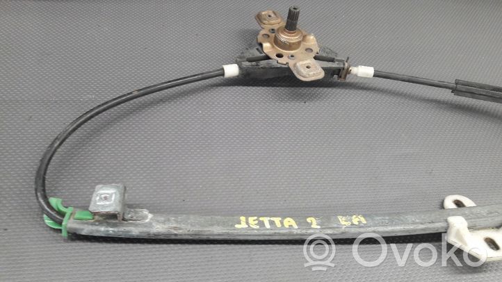 Volkswagen Jetta II Rear door manual window regulator 