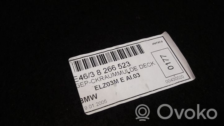 BMW 3 E46 Rivestimento vano della ruota di scorta 8266523