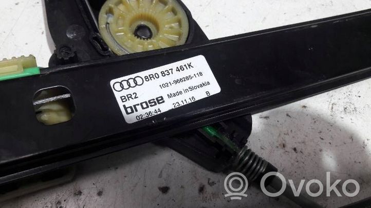 Audi Q5 SQ5 Mécanisme de lève-vitre avant sans moteur 8R0837461K