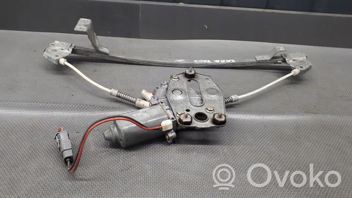 Saab 9000 CS Mécanisme de lève-vitre avec moteur 05318234