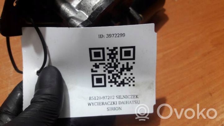 Daihatsu Sirion Motor del limpiaparabrisas 8512097202