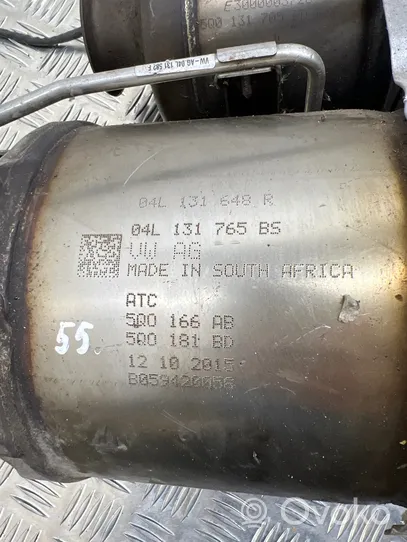 Volkswagen PASSAT B8 Katalysaattori/FAP/DPF-hiukkassuodatin 04L131765BS